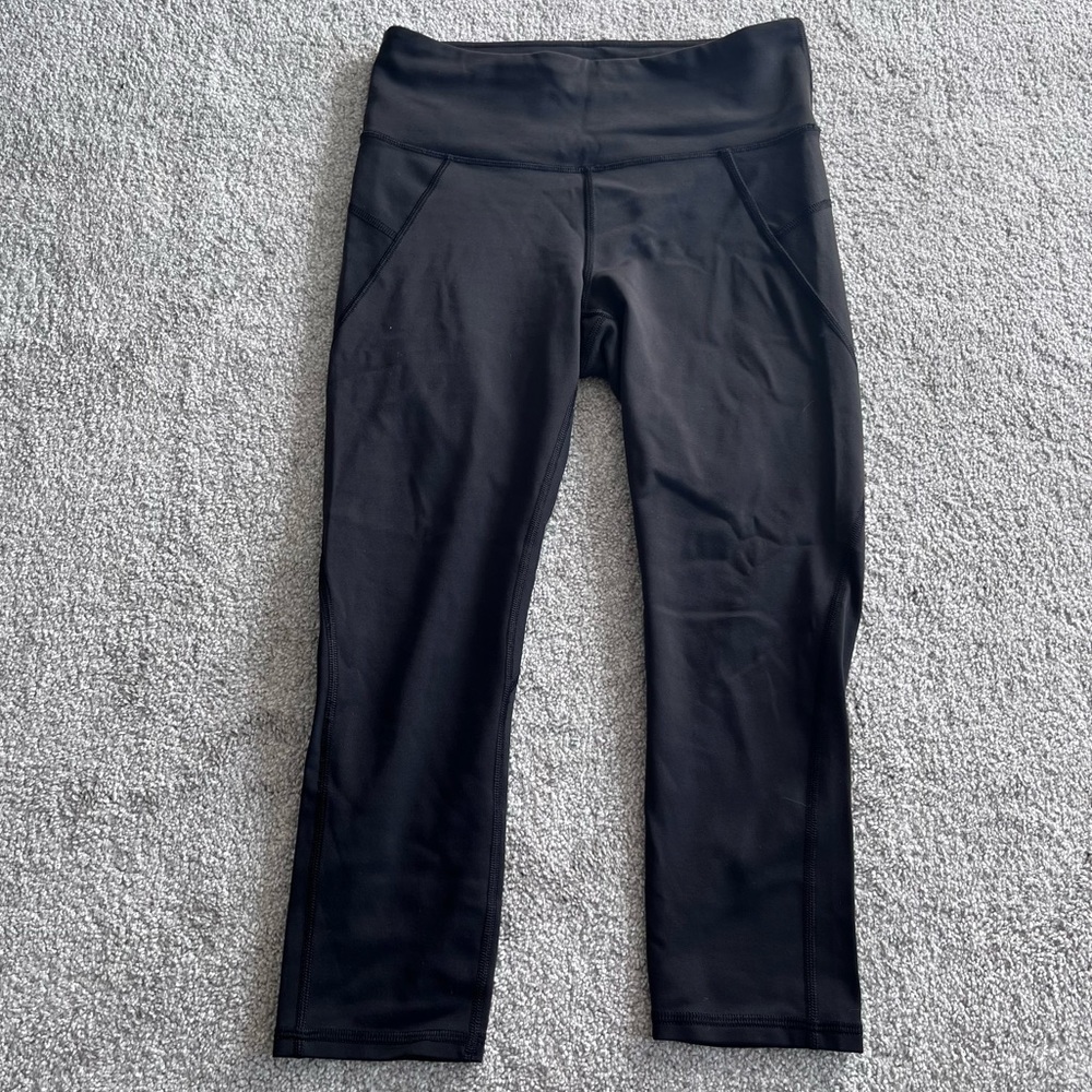 Black Athleta running legging size S
